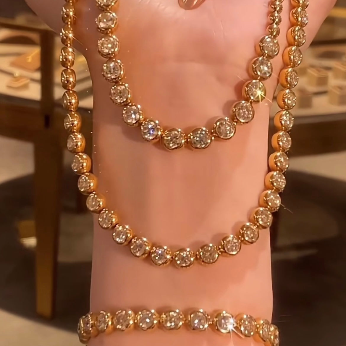 ANSTER Jewelry Anel de diamante ético feito à mão em ouro 18K com lapidação pera cultivado em laboratório