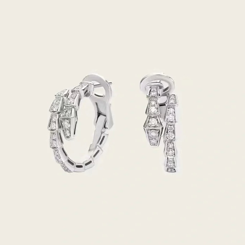 ANSTER Custom Love's Ambiton Zhaolusi Bvlgari Duplicates Diamond Earrings Fine Jewelry Sets