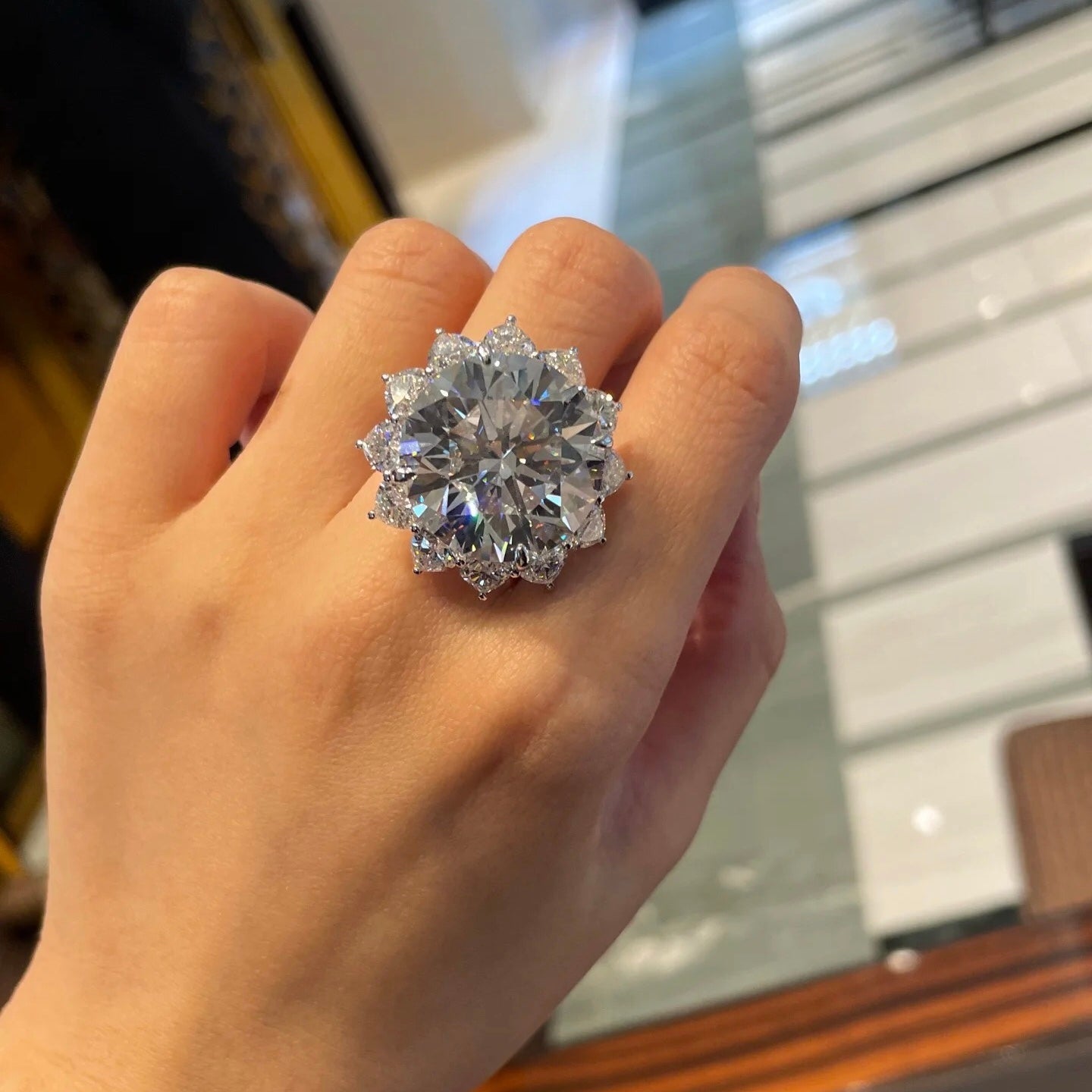 ANSTER Wholesales 30.51ct Lab Grown Loose Diamond with IGI for Jewelry making