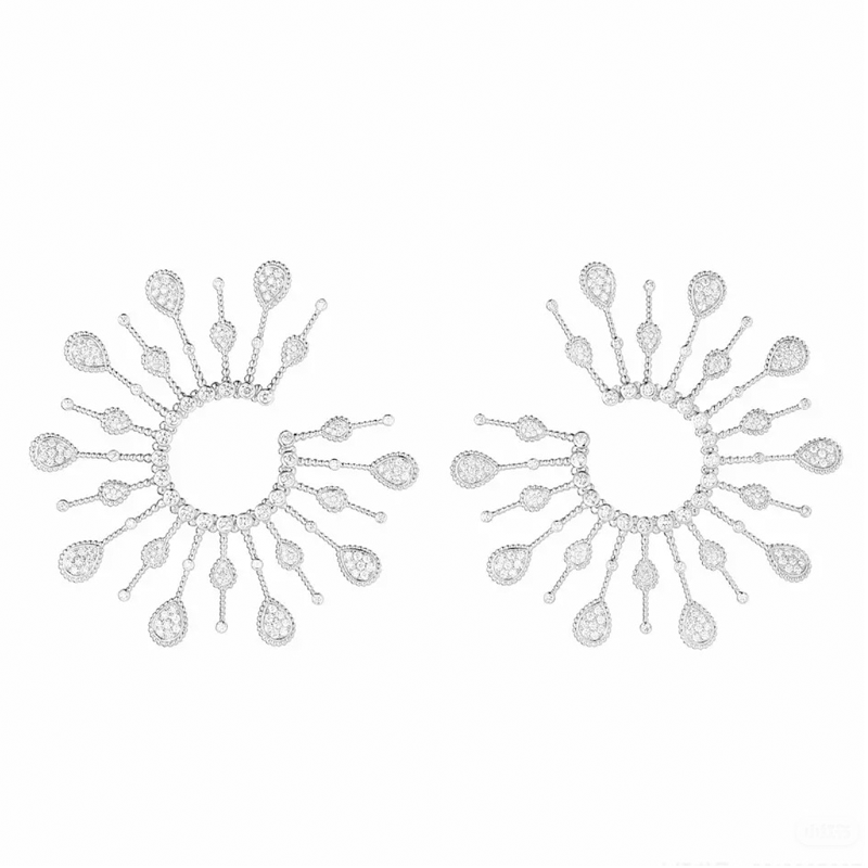 ANSTER Custom Boucheron Diamond 18K 14K 10K Gold Dubai Jewelry set