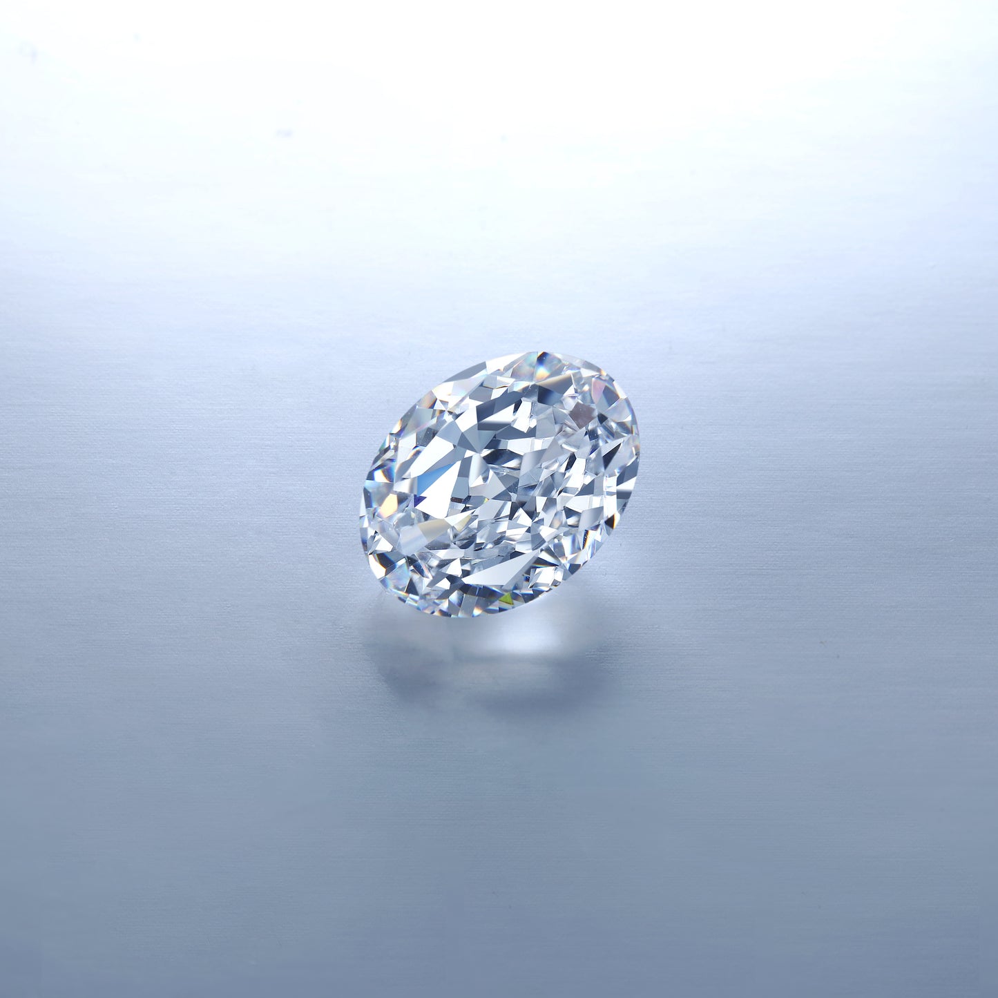 ANSTER Platinum Jewelry PT950 Ring 1.5ct VVS DEF Lab Grown Diamond Engagement Ring with IGI