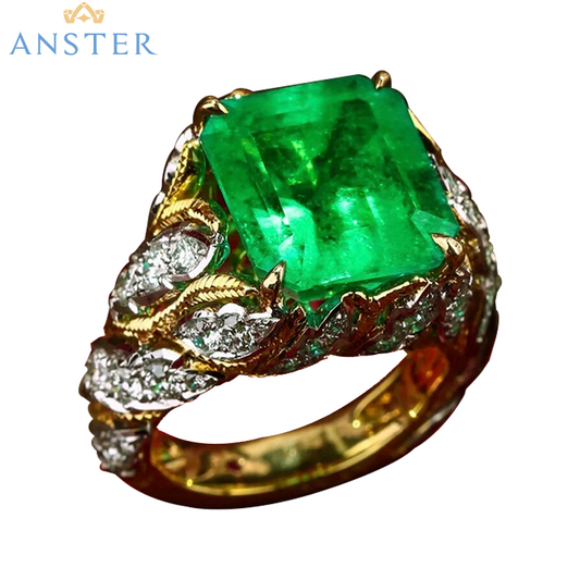 ANSTER Jewelry Brincos de diamante rosa cultivados em laboratório personalizados