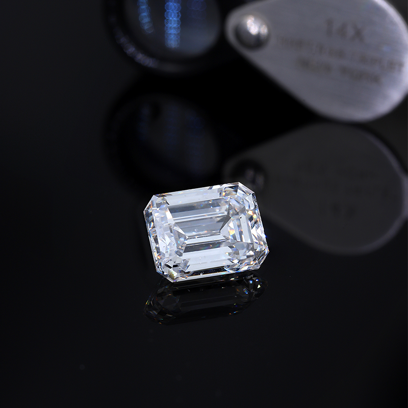 ANSTER Jewelry Anel de diamante ético feito à mão em ouro 18K com lapidação pera cultivado em laboratório