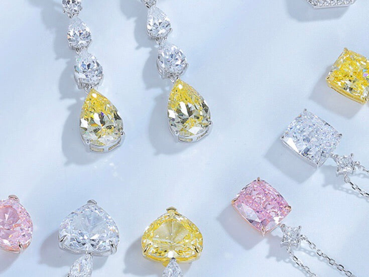 Platinum Lab Grown Diamond Necklace – Ethical & Luxurious