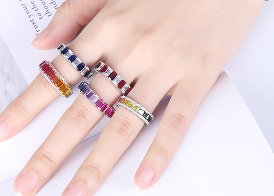Custom Lab Grown Colored Gemstone Rings – Ethical, Affordable & Stunning