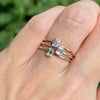 ANSTER Wholesales Price Emerald cut Lab Grown Diamond Ring with IGI 18K Gold Ring