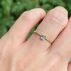 ANSTER Wholesales Price Emerald cut Lab Grown Diamond Ring with IGI 18K Gold Ring