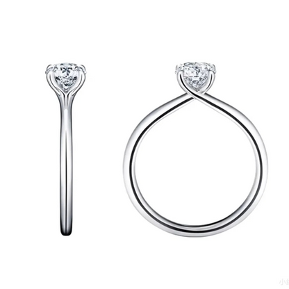 ANSTER Wholesales Price Lab Grown Diamond Engagament Ring with IGI White Gold Ring