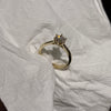 ANSTER Wholesales Price 18K Gold Ring Six Claw Round cut Lab Grown Diamond Ring with IGI