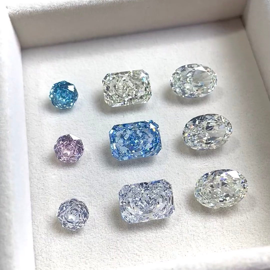 ANSTER Custom Love's Ambiton Zhaolusi Same Rose Cut Diamond Necklace Fine Jewelry Sets