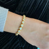 ANSTER Jewelry 18K Solid Gold IGI vvs2 14.4ct Lab Grown Diamond Tennis Bracelet
