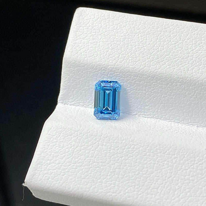 ANSTER Wholesales Fancy Vivid Blue Lab Grown Loose Diamond with IGI for Jewelry making