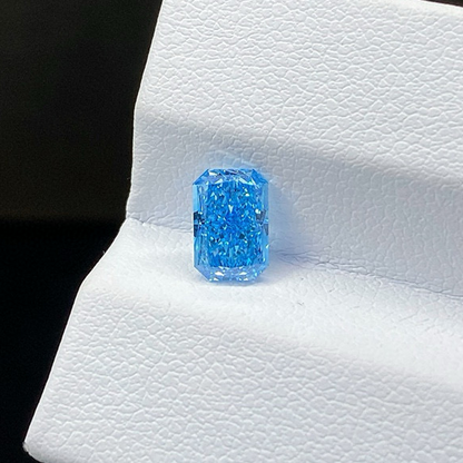 ANSTER Wholesales Fancy Vivid Blue Lab Grown Loose Diamond with IGI for Jewelry making