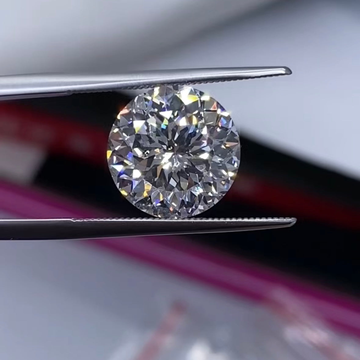 ANSTER Customized Jewelry 18K Gold 1.51ct Portuguese Cut Lab Grown Diamond Ring with IGI