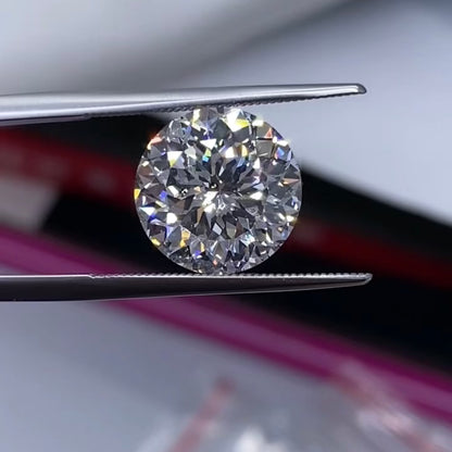 ANSTER Customized Jewelry 18K Gold 1.51ct Portuguese Cut Lab Grown Diamond Ring with IGI