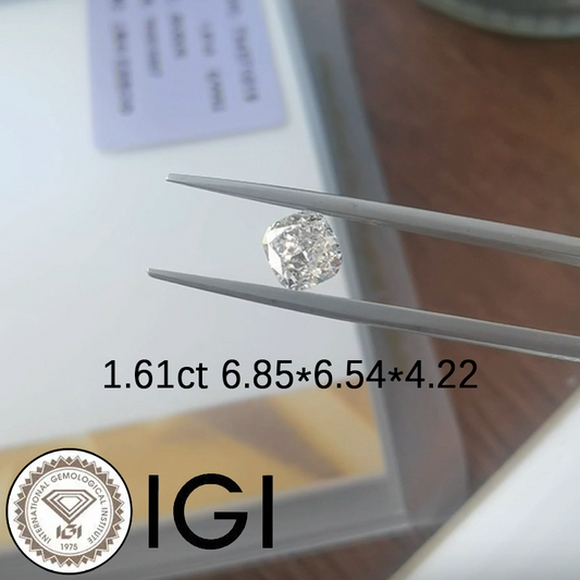ANSTER Wholesales Price 1-2ct Cushion cut Lab Grown Diamonds with IGI for Jewelry making
