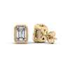 ANSTER Jewelry OEM IGI GIA 18K Gold VS VVS Lab Grown Diamond Earrings