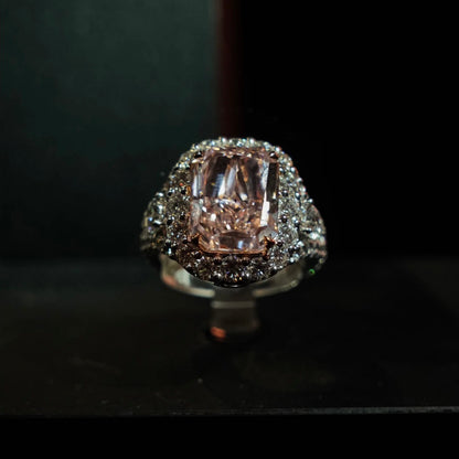 ANSTER 2026 New 10.48ct Pink Lab Grown Diamond with IGI for Women Engagement