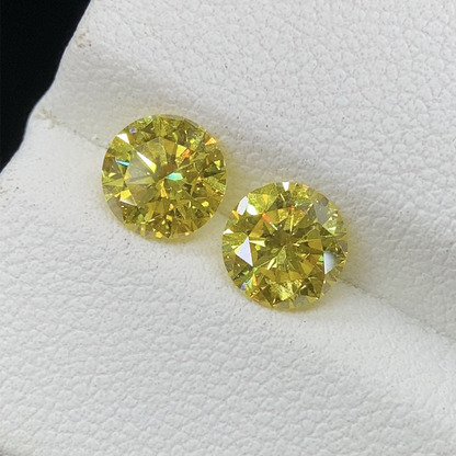 ANSTER Wholesales Fancy Yellow Lab Grown Loose Diamond with IGI for Jewelry making