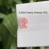 ANSTER Custom Wholesales Price Perfume Bottle Design Fancy Pink Lab Grown Diamond Pendant Necklace with IGI