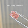 ANSTER Custom Wholesales Price Perfume Bottle Design Fancy Pink Lab Grown Diamond Pendant Necklace with IGI