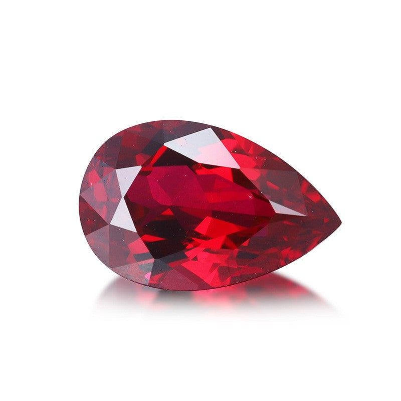 0.5 CTW - 5 CTW Oval Heart Lab Grown Ruby