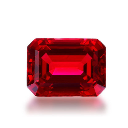 0.5 CTW - 5 CTW Oval Heart Lab Grown Ruby