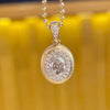 ANSTER 18K Gold Jewelry 1ct IGI VVS2 Lab Grown Diamond Necklace with GIA