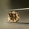 ANSTER Jewelry 18K Gold 5ct Fancy Brown Lab Grown Diamond Ring with IGI