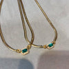 ANSTER 18K Gold Jewelry Sets 4ct Lab Grown Emerald Jewelry Sets with GIA