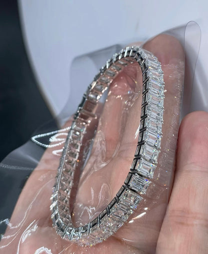 ANSTER Jewelry OEM IGI GIA PT950 Platinum VS VVS Lab Grown Diamond Bracelet