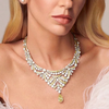 ANSTER Wholesales Price 18.82ct Pear cut Yellow Lab Grown Loose Diamond Fine Necklace with IGI Dubai Jewelry