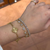 ANSTER Jewelry Customize 18K Solid Gold IGI 12ct Lab Grown Diamond Tennis Bracelet