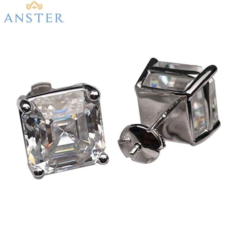 ANSTER Jewelry Customize Lab Grown Diamond PT950 platinum Earrings