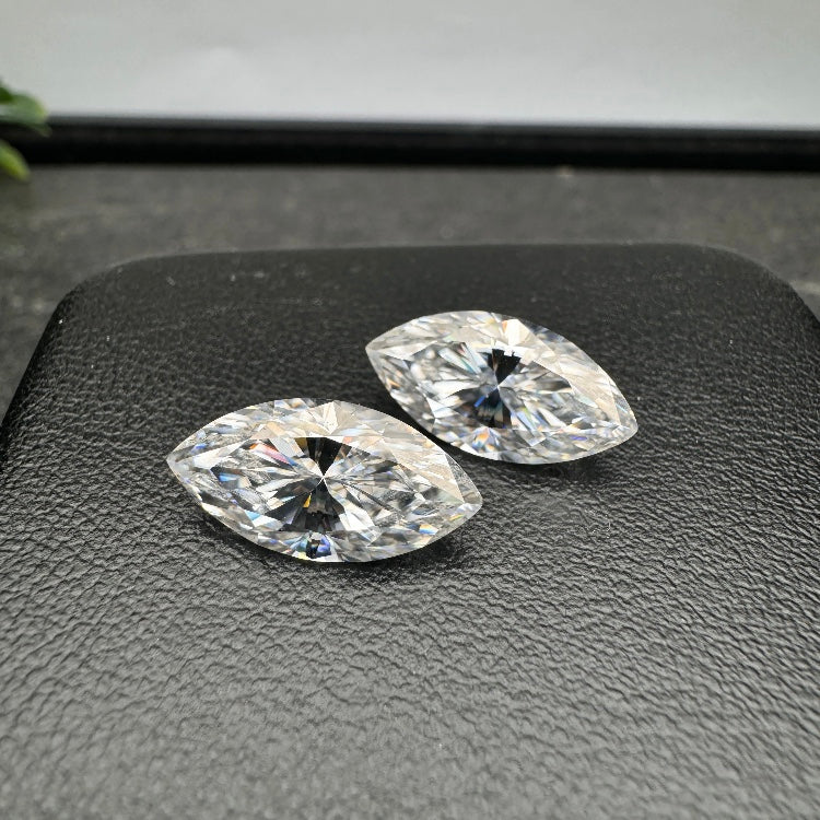 ANSTER Wholesales Price Marquise cut Lab Grown Diamonds Unpierced Earrings with IGI