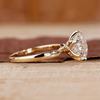 ANSTER Customized Jewelry 18K Gold 1.51ct Portuguese Cut Lab Grown Diamond Ring with IGI