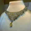 ANSTER Wholesales Price 18.82ct Pear cut Yellow Lab Grown Loose Diamond Fine Necklace with IGI Dubai Jewelry