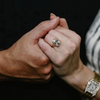 ANSTER Jewelry Taylor Engagement 18K Gold 8ct Old Mine Cut Lab Grown Diamond Ring with IGI