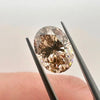 ANSTER Jewelry 18K Gold 5ct Fancy Brown Lab Grown Diamond Ring with IGI