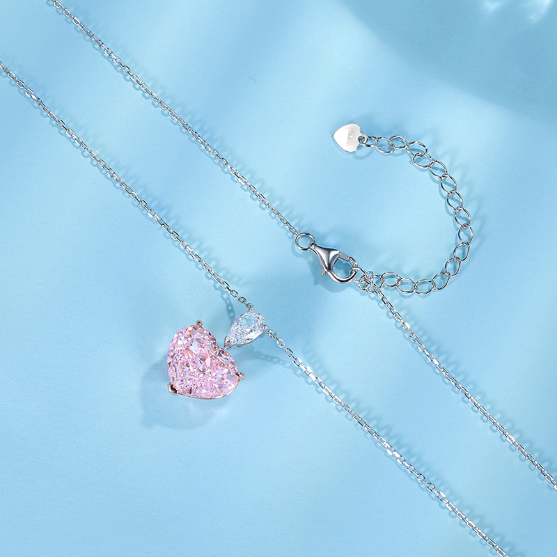 Colar personalizado de diamantes cultivados em laboratório amarelo ANSTER Jewelry 