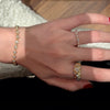 ANSTER Custom Lab Grown Diamond Ring 18K 14K 10K Dubai Gold Jewelry