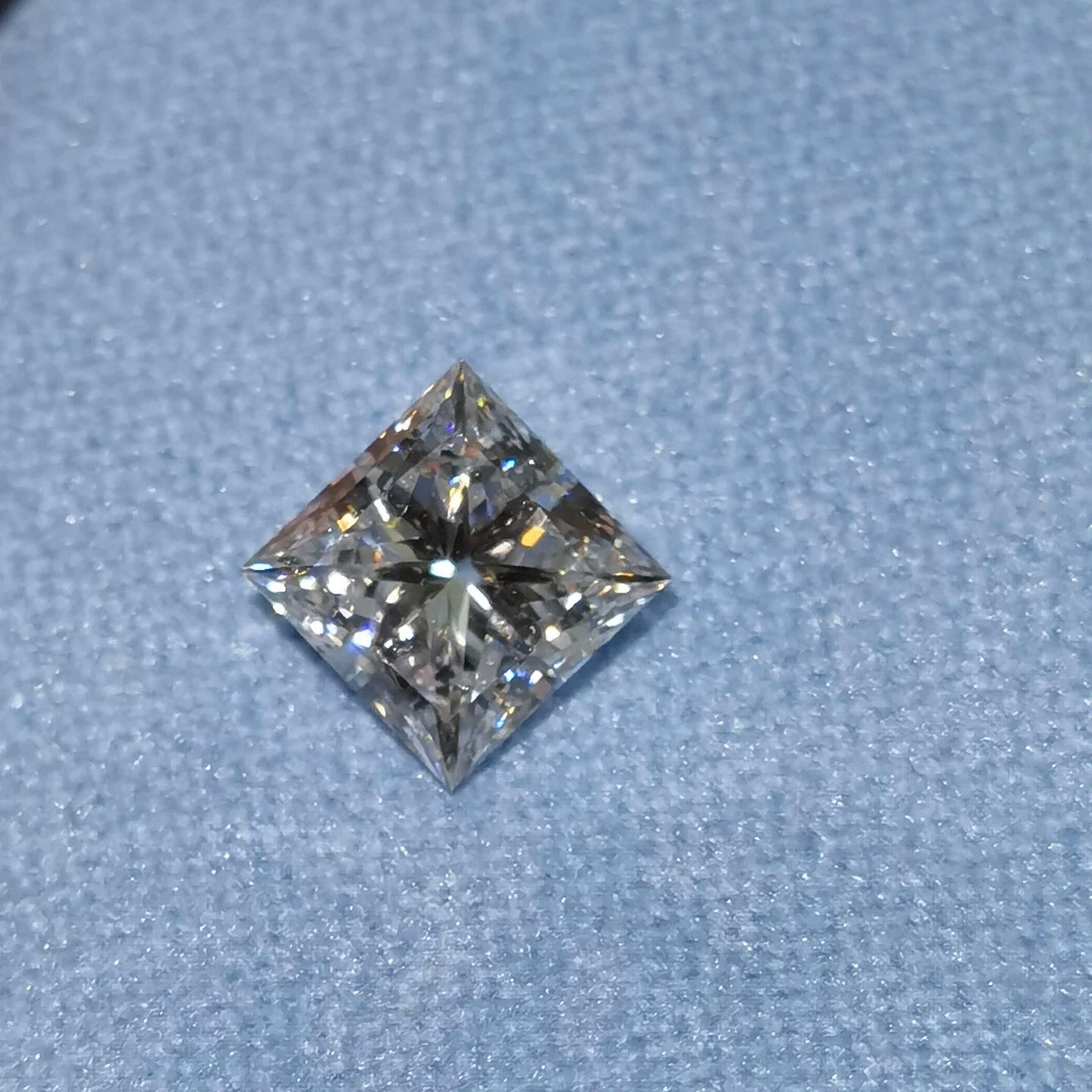 ANSTER Wholesales Price 14K Gold Ring Princess cut Lab Grown Diamond Ring with IGI