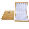 ANSTER JEWELRY Diamond Size Comparison Chart Jewelry Tools with Box Cubic Zirconia Gemstone Shape Chart