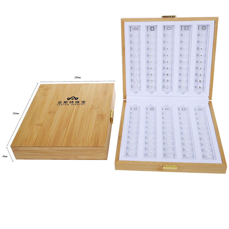 ANSTER Jewelry Setting Tools Cubic Zirconia Diamond Size Chart