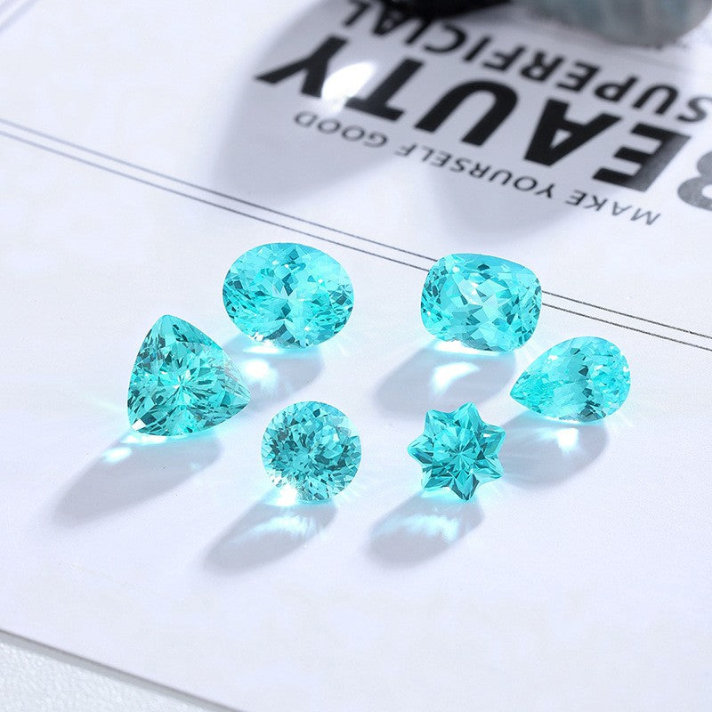 0.5 CTW - 5 CTW Round Lab Grown Paraiba