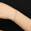 ANSTER Jewelry OEM IGI GIA 18K Gold Bracelet Lab Grown Diamond Bracelet