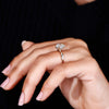 ANSTER Customized Jewelry 18K Gold 1.51ct Portuguese Cut Lab Grown Diamond Ring with IGI