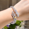 ANSTER Jewelry 0.5-1ct Pear cut Lab Grown Diamond Bracelets Bangles with IGI