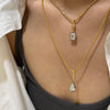 ANSTER Jewelry OEM IGI GIA 18K Gold VS VVS Lab Grown Diamond Necklace