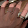 ANSTER Custom Lab Grown Diamond Ring 18K 14K 10K Dubai Gold Jewelry